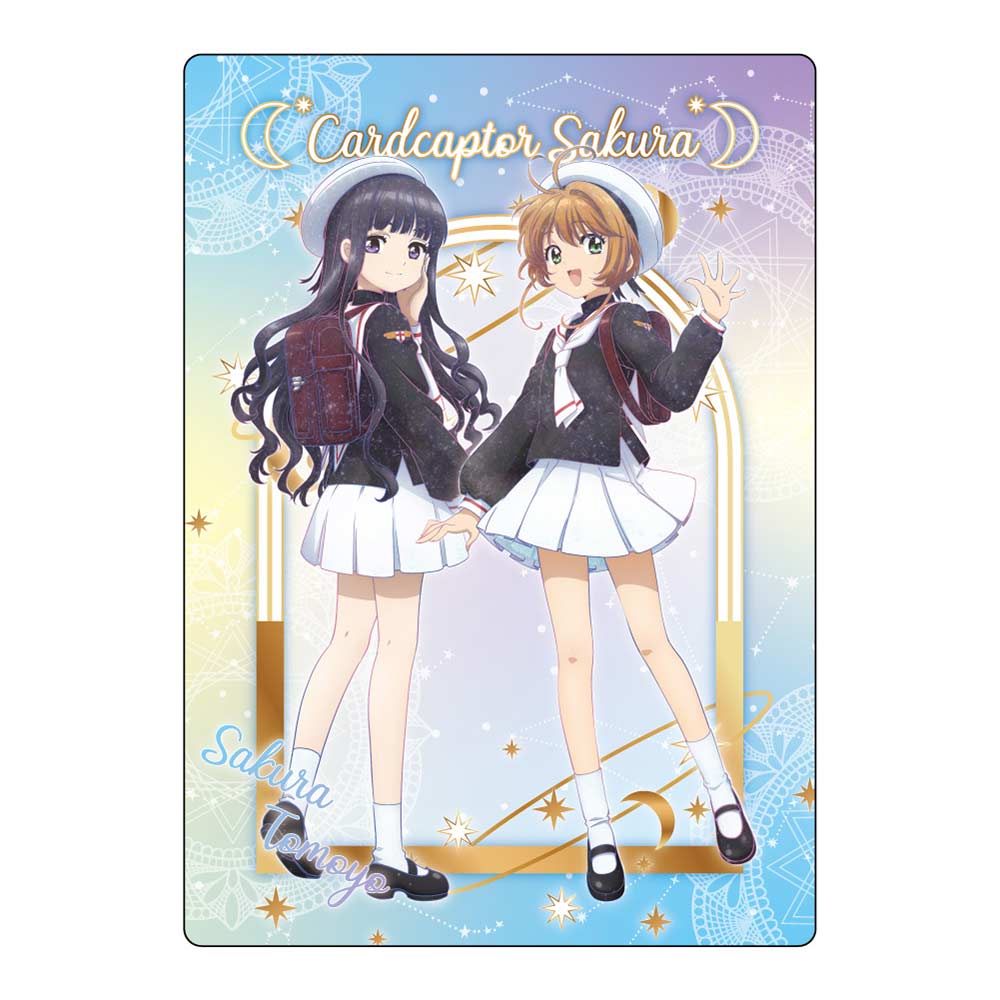 (PO) Cardcaptor Sakura: Clear Card Arc Galaxy Series B5 Sheet Vol. 2 Sakura & Tomoyo