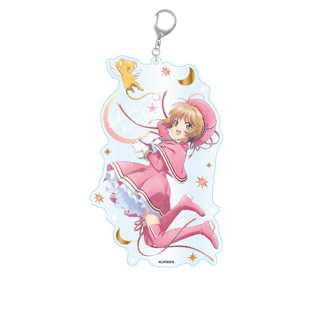 (PO) Cardcaptor Sakura: Clear Card Arc Galaxy Series Acrylic Key Chain Big Vol. 2 Kinomoto Sakura & Kero-Chan