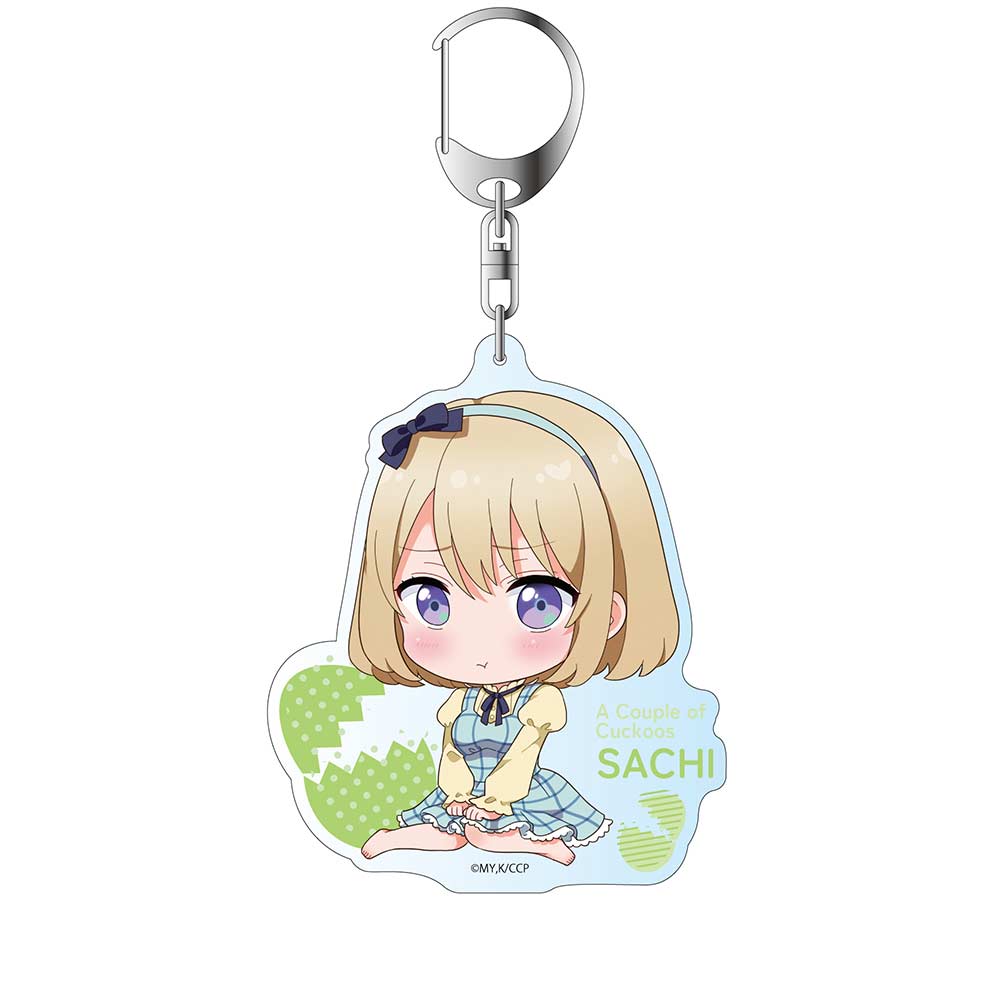 (PO) A Couple of Cuckoos Original Illustration Acrylic Key Chain Umino Sachi (Casual Outfit Ver.)