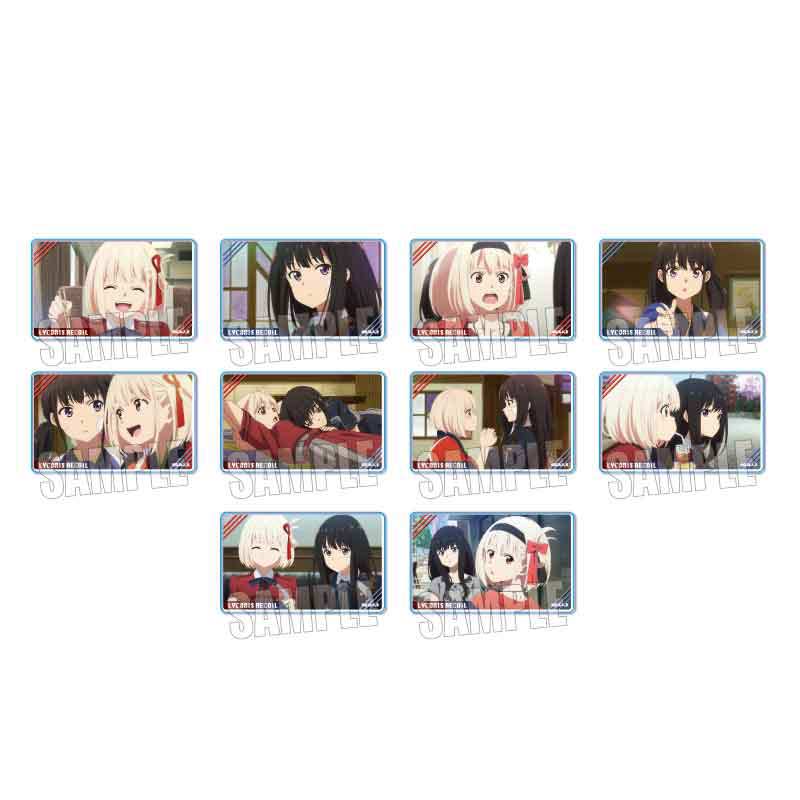 (PO) Trading Acrylic Card Lycoris Recoil [BOX]