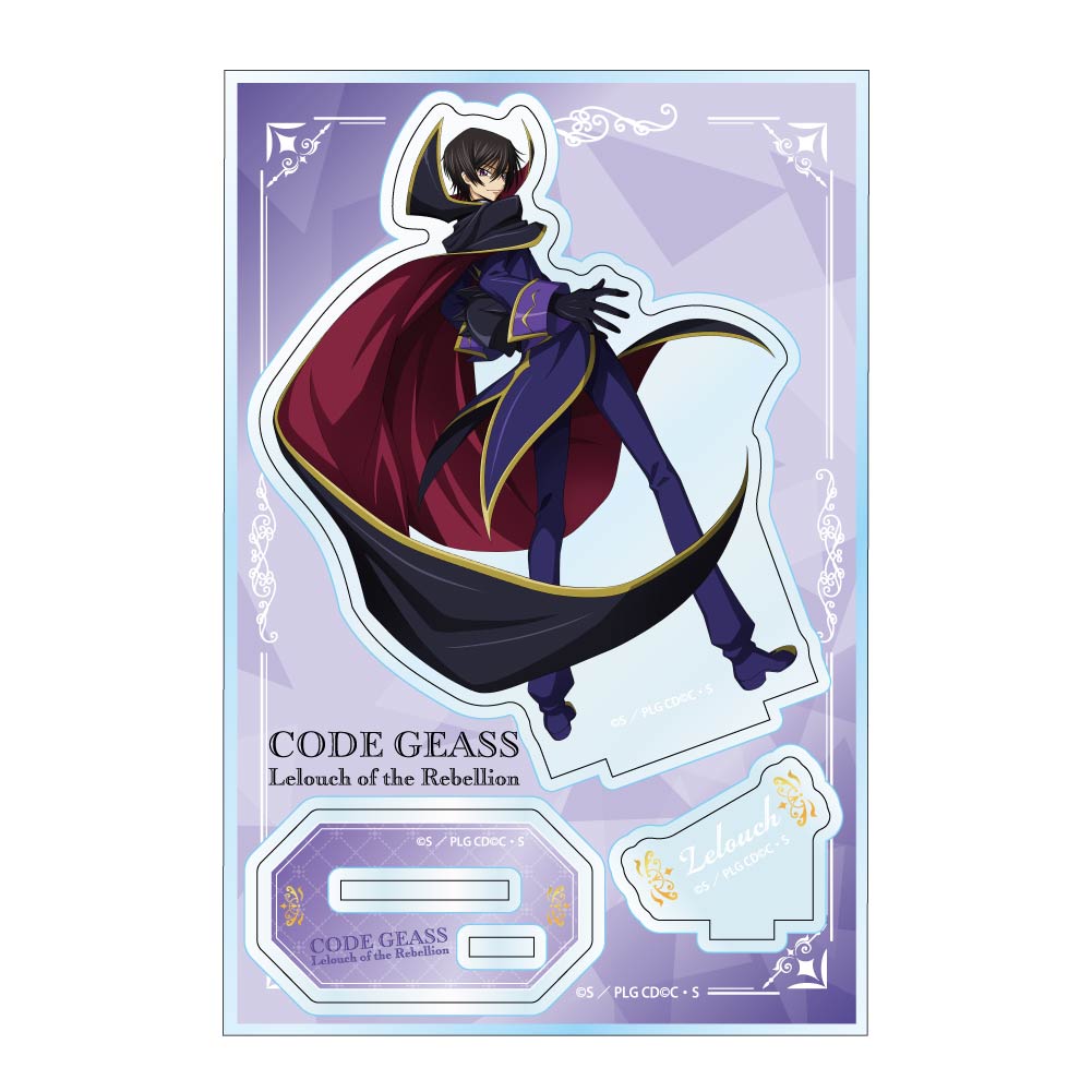 Code Geass Lelouch of the Rebellion Turn Around Acrylic Stand Jr. Lelouch
