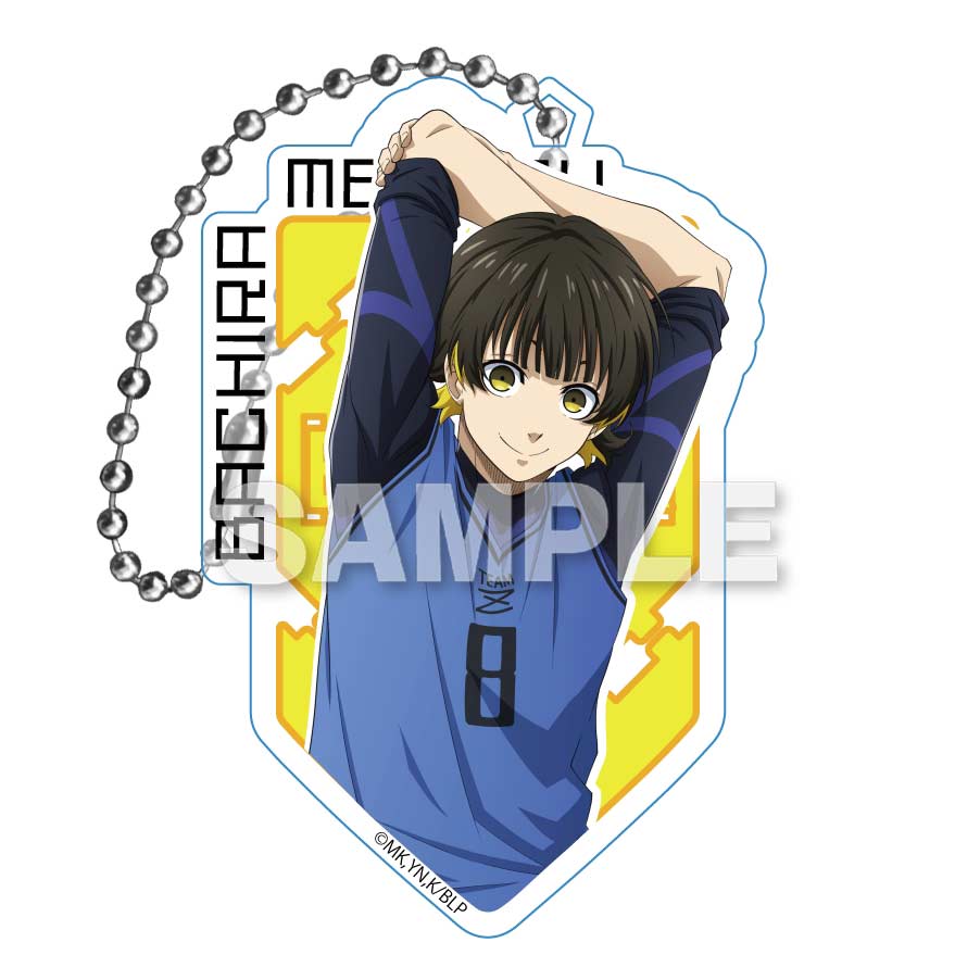 (PO) Blue Lock Acrylic Key Chain Bachira Meguru