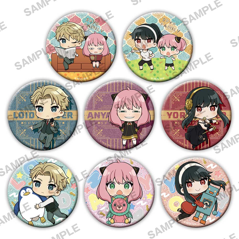 (PO) SPY x FAMILY Kirakira Can Badge Vol. 2 [BOX]