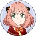 (PO) SPY x FAMILY Main Visual Anya Can Badge Collection The Prestigious School's Interview
