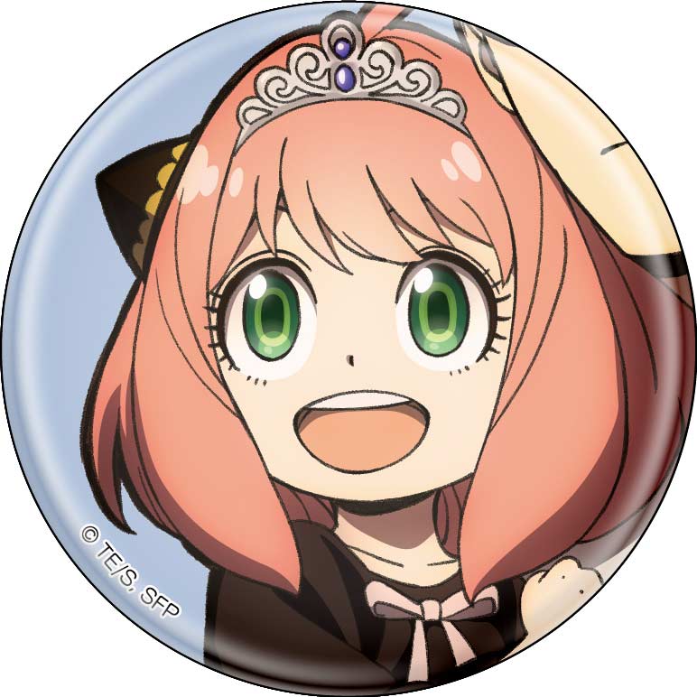 (PO) SPY x FAMILY Main Visual Anya Can Badge Collection Will They Pass or Fail?