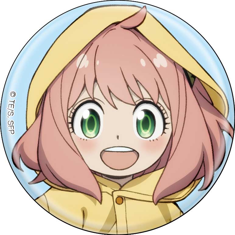 (PO) SPY x FAMILY Main Visual Anya Can Badge Collection Show Off How In Love You Are