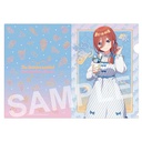 (PO) The Quintessential Quintuplets Movie A4 Clear File (Pastel Desserts) Nakano Miku