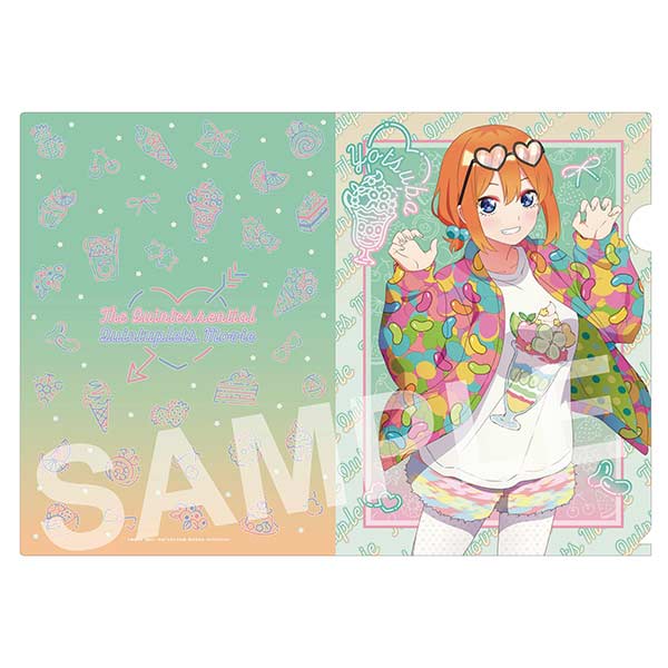 (PO) The Quintessential Quintuplets Movie A4 Clear File (Pastel Desserts) Nakano Yotsuba