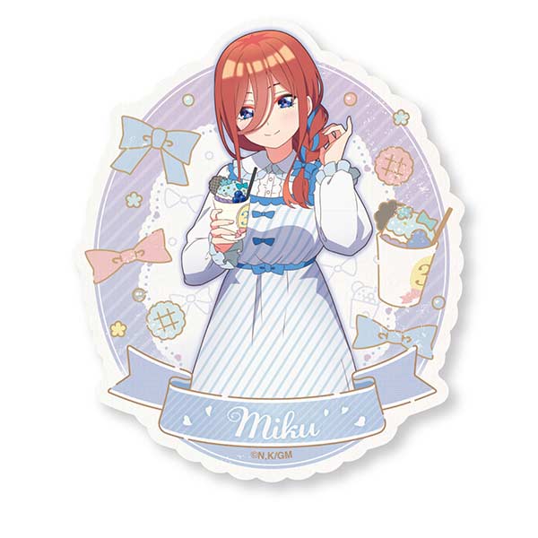 (PO) The Quintessential Quintuplets Movie Travel Sticker (Pastel Desserts) Nakano Miku
