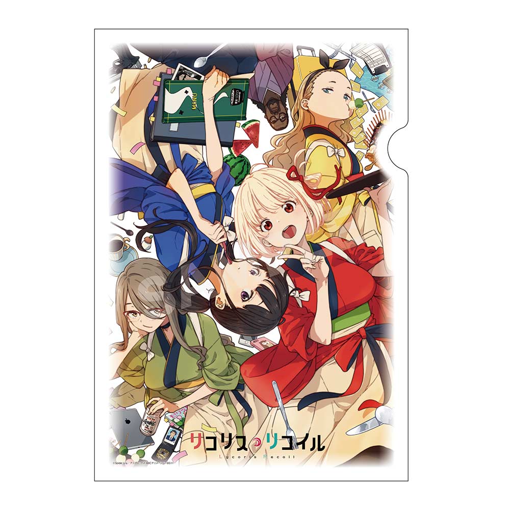 (PO) Lycoris Recoil Japanese Paper File 01 Vol. 1 Key Visual
