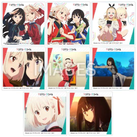 (PO) Lycoris Recoil Acrylic Coaster [BOX]