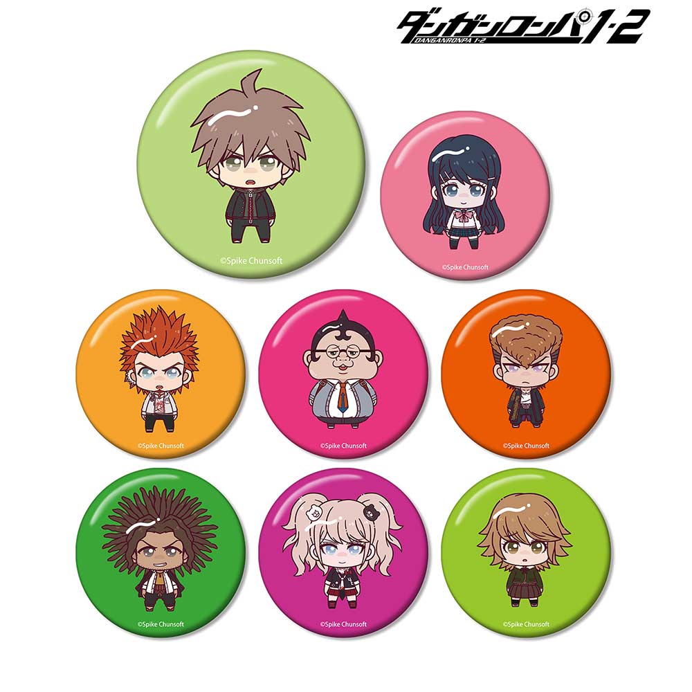 (PO) Danganronpa 1 2 Reload Trading Chokonto! Can Badge Ver. A [BOX]
