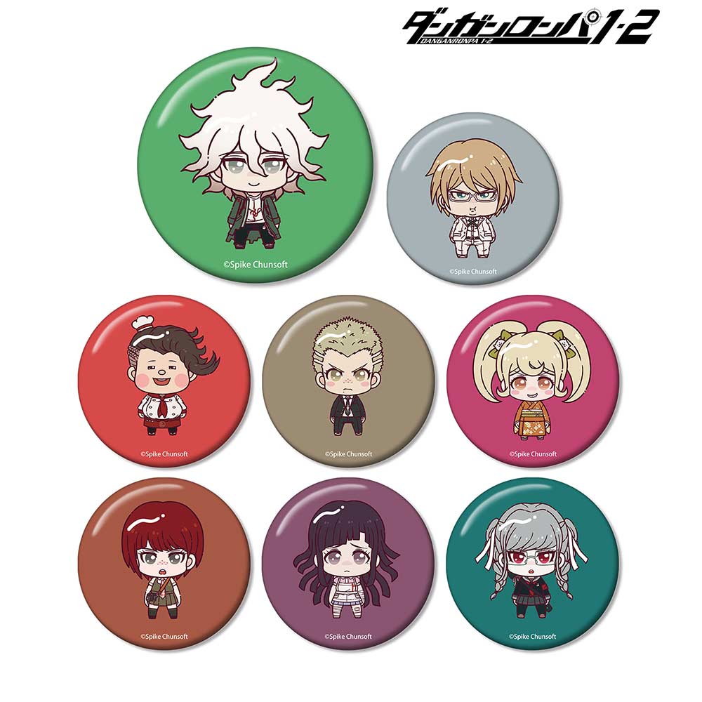 (PO) Danganronpa 1 2 Reload Trading Chokonto! Can Badge Ver. D [BOX]