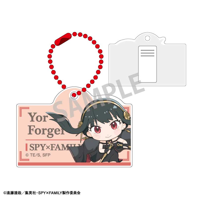 (PO) SPY x FAMILY KMJ Clip Key Chain Yor Forger