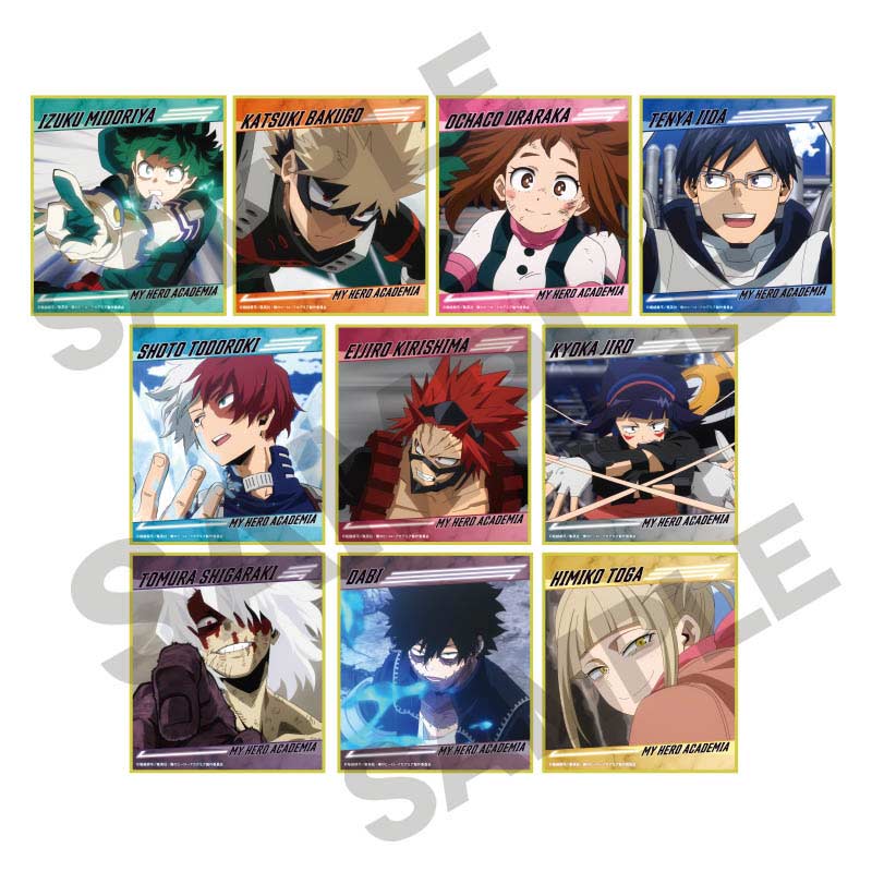 (PO) Crux My Hero Academia Trading Mini Shikishi [BOX]