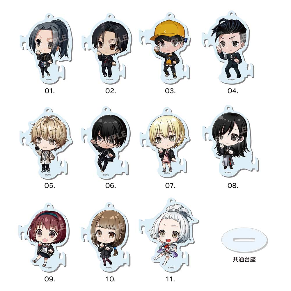 (PO) The Caligula Effect 2 Guitto! Marutto Stand Key Chain 01 Vol. 1 Box A [BOX]