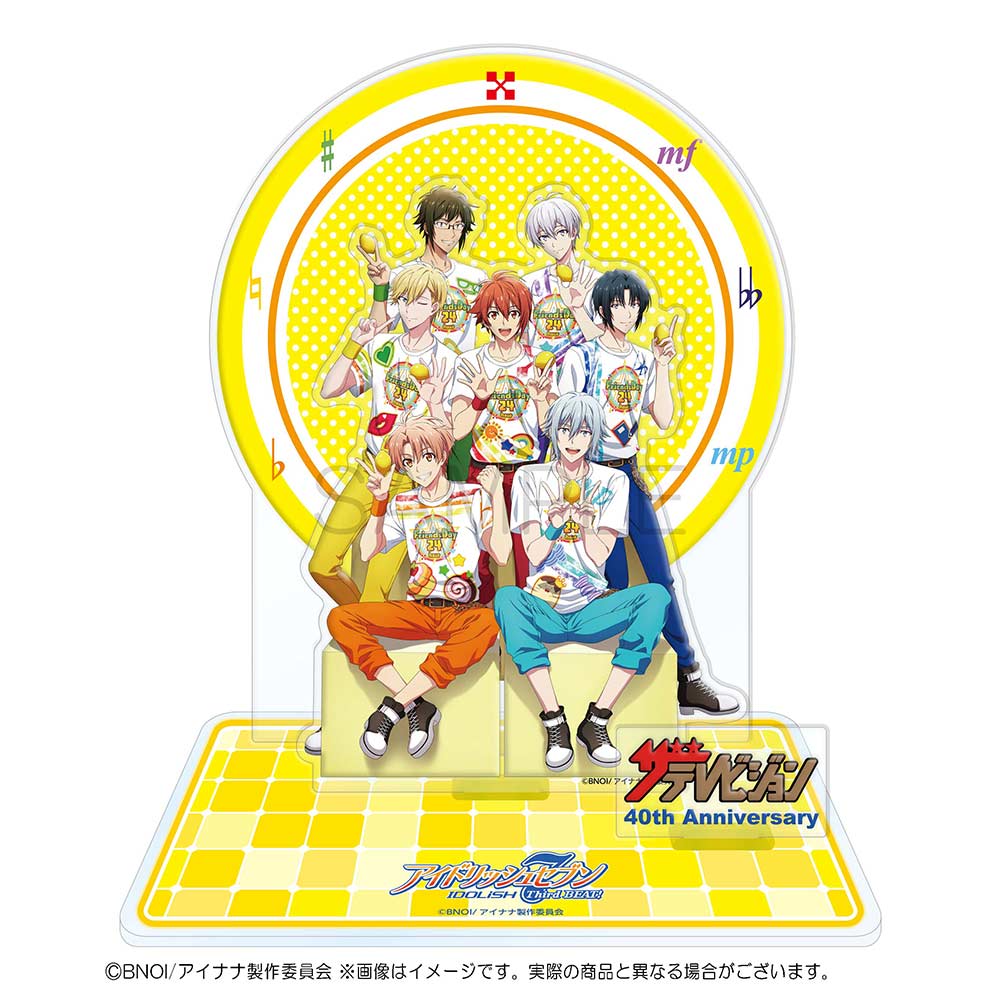 (PO) IDOLiSH7 Weekly The Television 40th Anniversary Acrylic Diorama - Friends Day Ver.