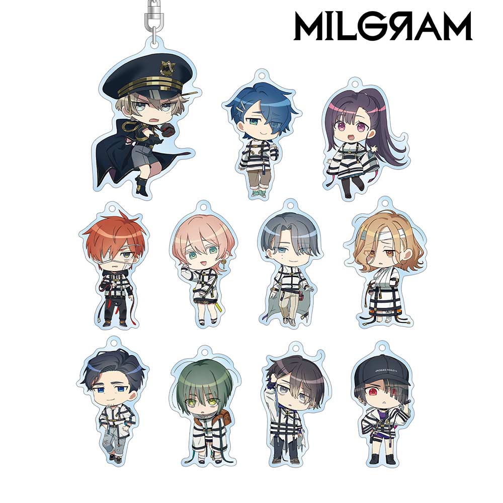 (PO) Milgram Trading Official Chibi Chara Season 2 Ver. Acrylic Key Chain [BOX]
