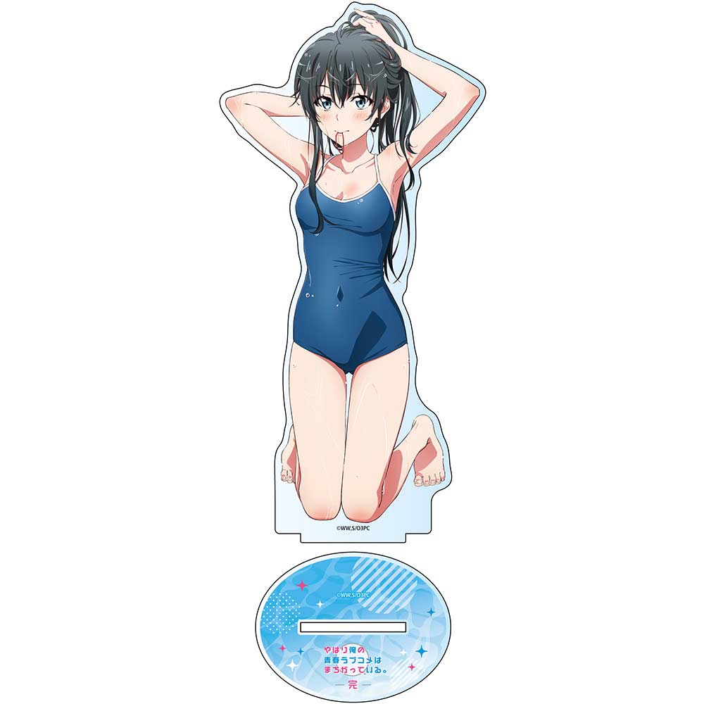 (PO) My Teen Romantic Comedy SNAFU Original Illustration Swimwear Big Acrylic Stand - Yukinoshita Yukino