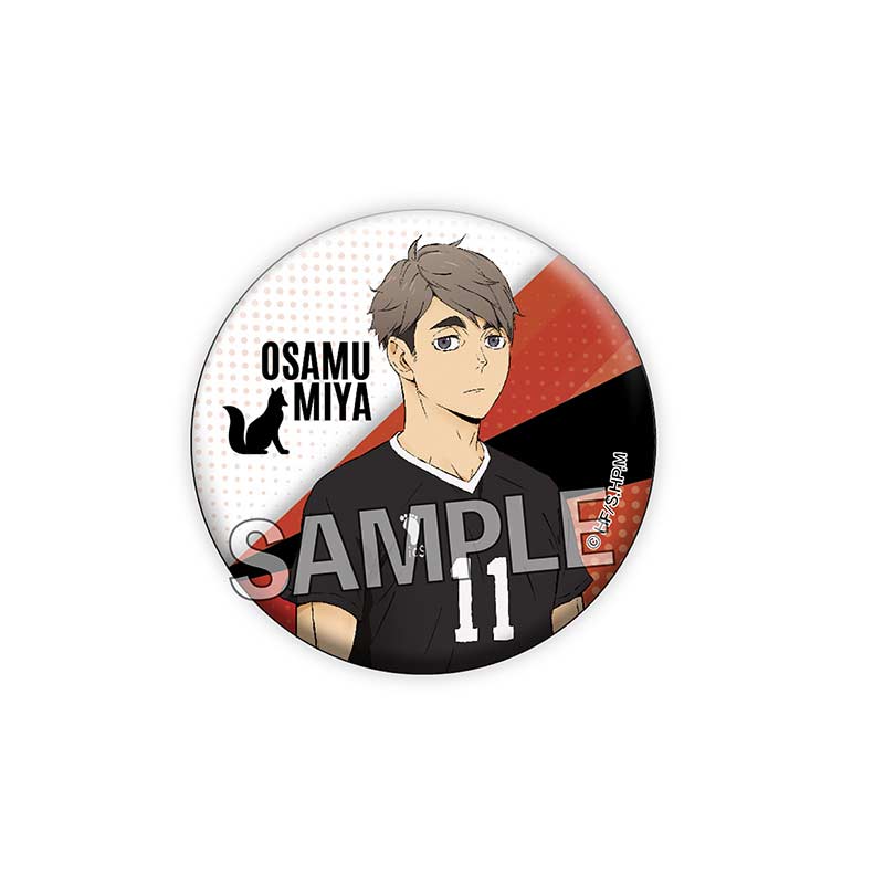(PO) Haikyu! Giragira Can Badge - Miya Osamu