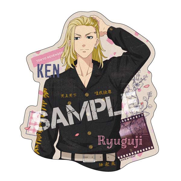 (PO) Tokyo Revengers Travel Sticker - Ryuguji Ken (Spring)