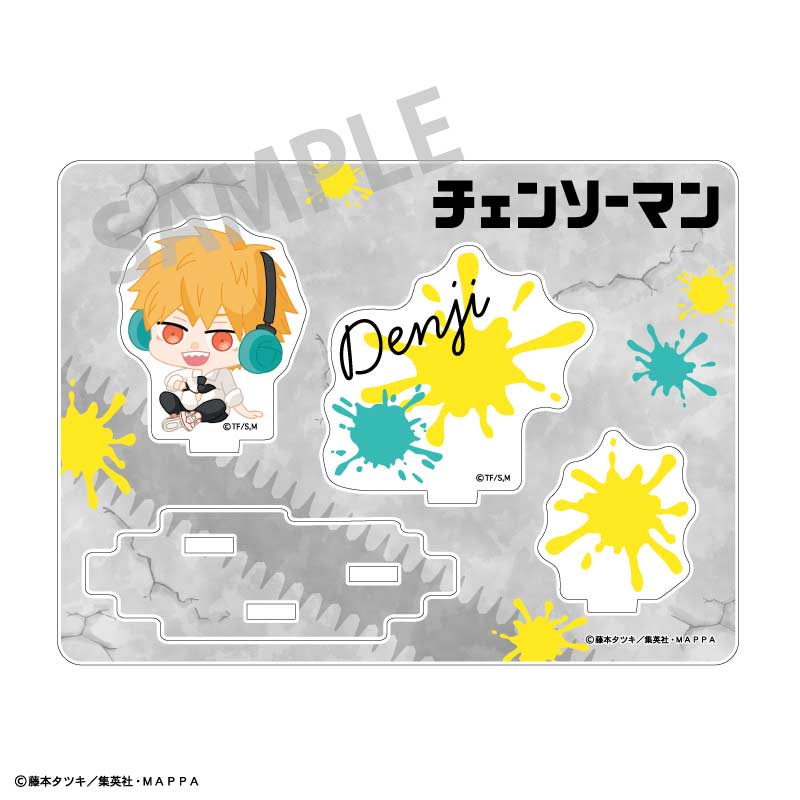 (PO) Chainsaw Man Acrylic Stand Enjoy Music - Denji