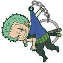One Piece Tsumamare Key Holder – Zoro (Whole Cake Island Ver.)