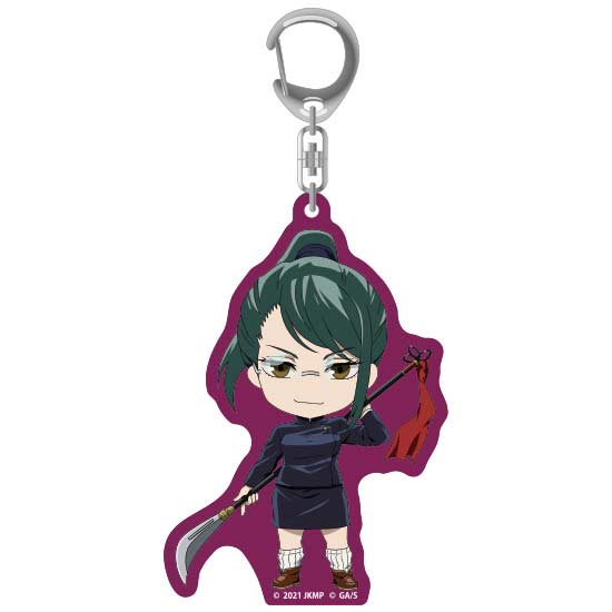 (PO) Jujutsu Kaisen 0: The Movie Nendoroid Plus Acrylic Key Chain - Zen'in Maki