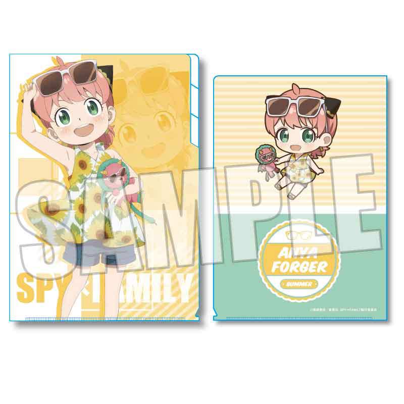 (PO) Clear File 3 Pockets SPY x FAMILY Anya Forger (Summer Ver.)