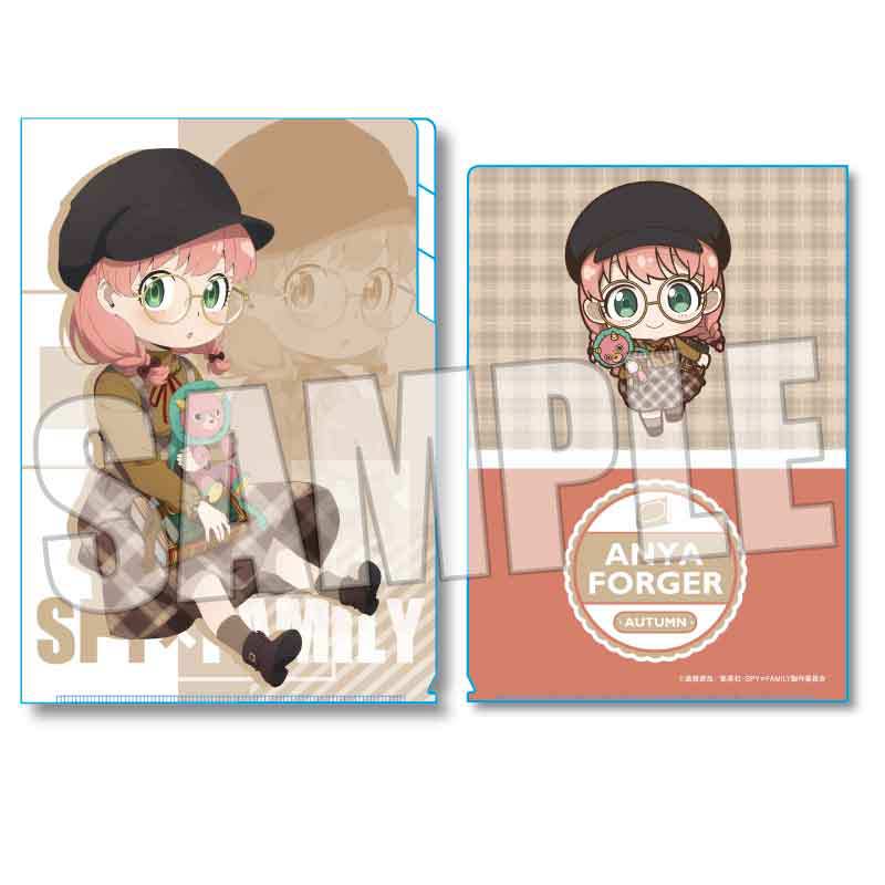 Clear File 3 Pockets SPY x FAMILY Anya Forger (Autumn Ver.)