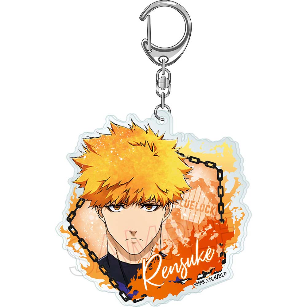 (PO) Blue Lock Wet Color Series Acrylic Key Chain Vol. 2 Kunigami Rensuke