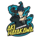 (PO) Chainsaw Man Travel Sticker 3 Hayakawa Aki