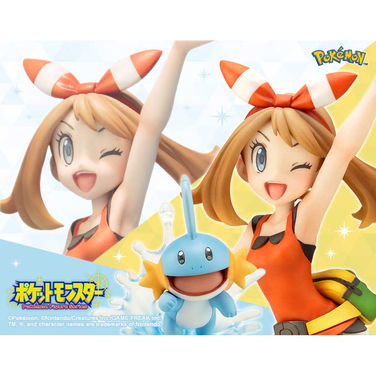 (PO) Pokémon May with Mudkip ARTFX J Statue (Re-issue)