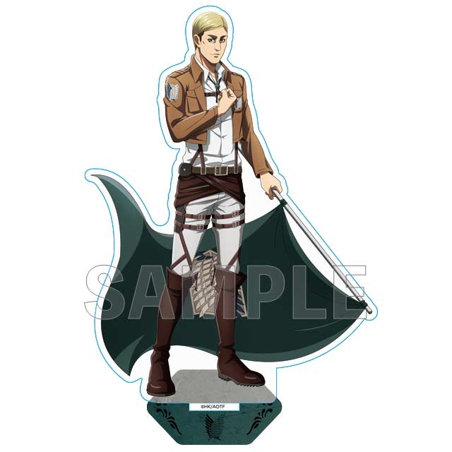 (PO) Attack on Titan Acrylic Stand Acrylic Stand Survey Corps Flag Ver. Erwin