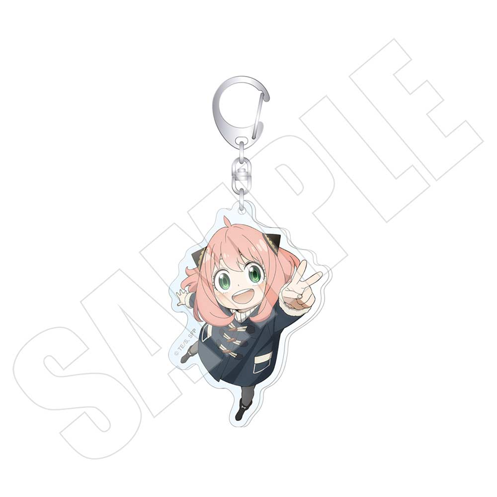 (PO) SPY x FAMILY Key Visual Acrylic Key Chain - Anya