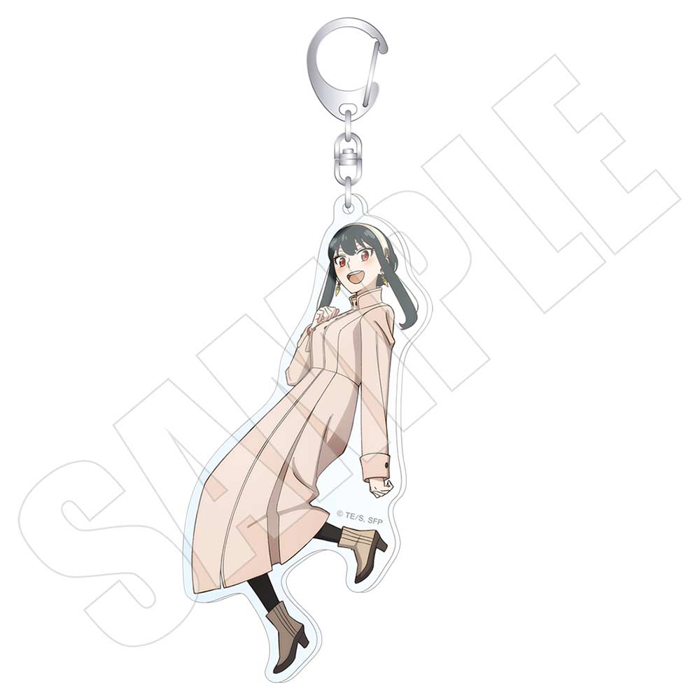 (PO) SPY x FAMILY Key Visual Acrylic Key Chain - Yor