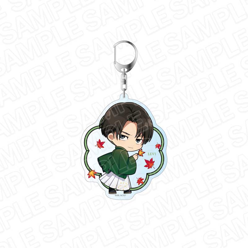 (PO) Attack on Titan The Final Season Deka Key Chain - Levi Kimono Ver.