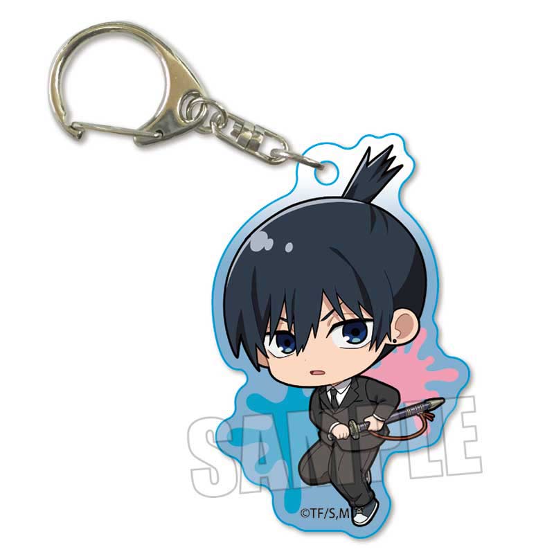 (PO) Chainsaw Man Action Series Acrylic Key Chain - Hayakawa Aki