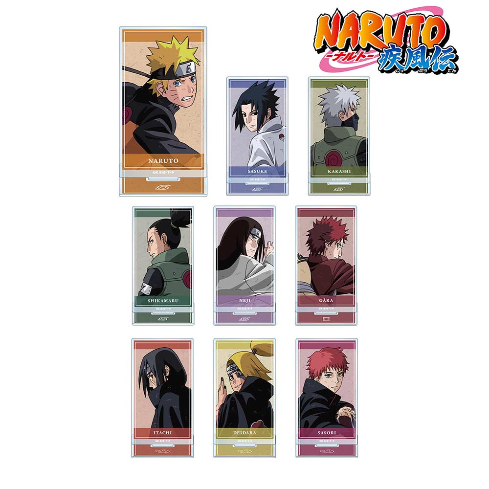 (PO) NARUTO Shippuden Original Illustration Tatakau Senaka Ver. Trading Acrylic Stand [BOX]