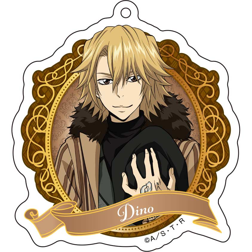 (PO) Reborn! Original Illustration Acrylic Key Chain Suit Ver. Dino