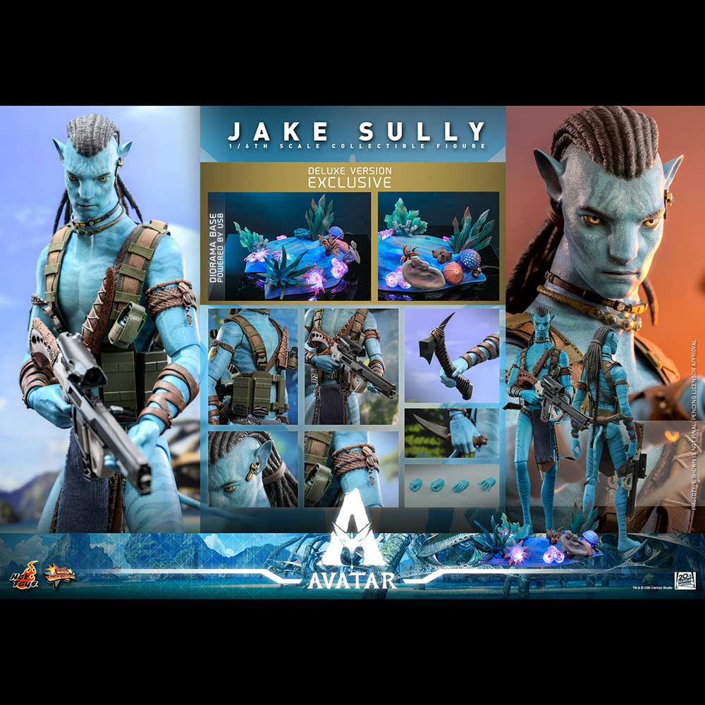 (PO) Movie Masterpiece Series MMS684 - Avatar: The Way of Water - Jake Sully (Deluxe Version)