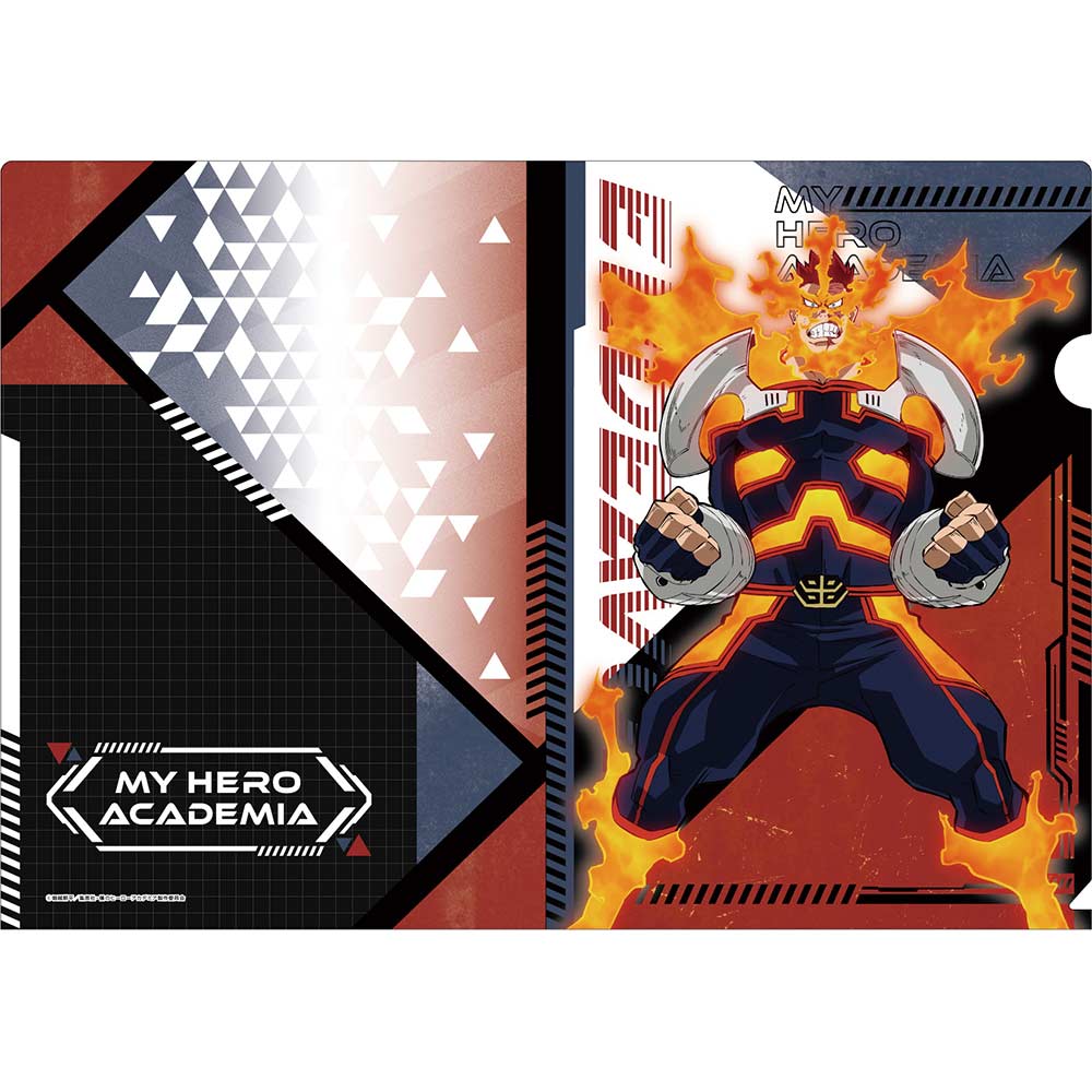 (PO) My Hero Academia Original Illustration Original Illustration Clear File Set Fight Ver. C Endeavor & Hawks