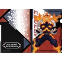 (PO) My Hero Academia Original Illustration Original Illustration Clear File Set Fight Ver. C Endeavor & Hawks