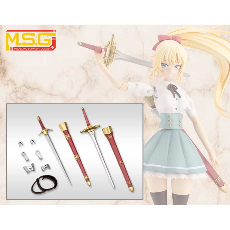 (PO) M.S.G Modeling Support Goods Virtuous Style 01 Sword Set A