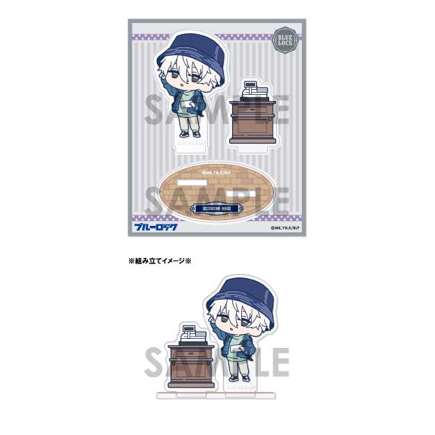 (PO) Blue Lock Mini Chara Acrylic Stand Let's Go Out! Vol. 2 Nagi Seishiro