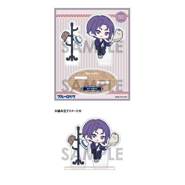 (PO) Blue Lock Mini Chara Acrylic Stand Let's Go Out! Vol. 2 Mikage Reo