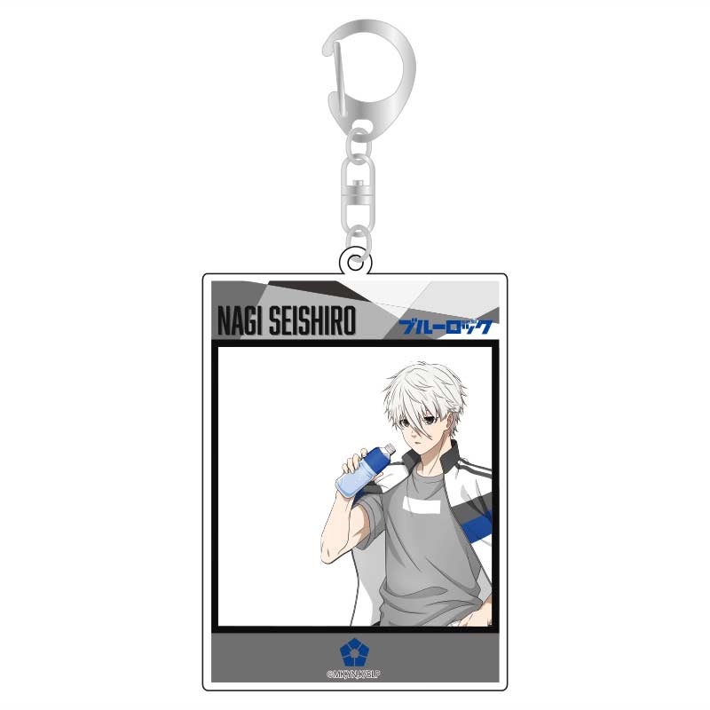 Blue Lock Photo Acrylic Key Chain - Nagi Seishiro (sign)