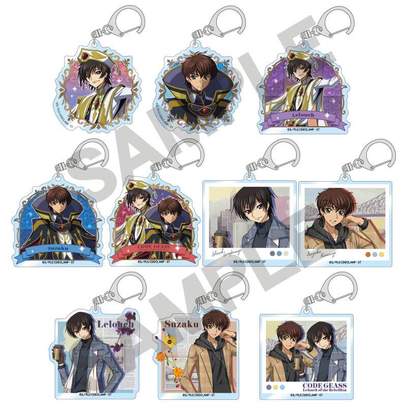 Code Geass Lelouch of the Rebellion Trading Acrylic Key Chain [BOX]