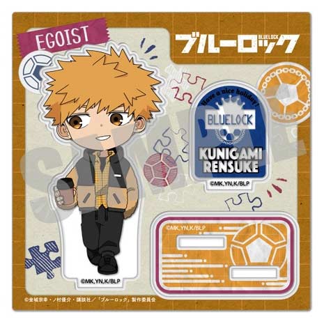 (PO) Blue Lock Acrylic Stand Holiday Ver. - Kunigami Rensuke