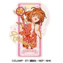 Cardcaptor Sakura Travel Sticker 4 Kinomoto Sakura (Cheerleading Club)